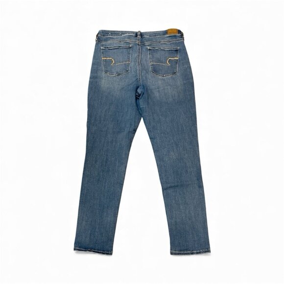 American Eagle Next Level Stretch Skinny Jeans Size 14 Regular - Picture 2 of 3